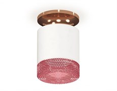 Ambrella Комплект накладного светильника XS7401143 SWH/PPG/PI белый песок/золото розовое полированное/розовый MR16 GU5.3 (N7930, C7401, N7193) XS7401143
