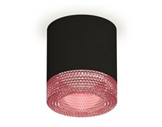 Ambrella Комплект накладного светильника XS7402012 SBK/PI черный песок/розовый MR16 GU5.3 (C7402, N7193) XS7402012 Ambrella Комплект накладного светильника XS7402012 SBK/PI черный песок/розовый MR16 GU5.3 (C7402, N7193) XS7402012
