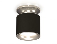 Ambrella Комплект накладного светильника XS7402083 SBK/PSL черный песок/серебро полированное MR16 GU5.3 (N7927, C7402, N7012) XS7402083 Ambrella Комплект накладного светильника XS7402083 SBK/PSL черный песок/серебро полированное MR16 GU5.3 (N7927, C7402, N7012) XS7402083