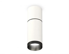 Ambrella Комплект накладного светильника XS6322061 SWH/PBK белый песок/черный полированный MR16 GU5.3 (C6301, A2061, C6322, N6131) XS6322061 Ambrella Комплект накладного светильника XS6322061 SWH/PBK белый песок/черный полированный MR16 GU5.3 (C6301, A2061, C6322, N6131) XS6322061