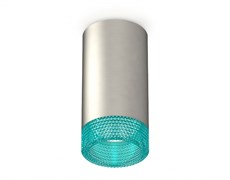 Ambrella Комплект накладного светильника XS6324021 SSL/BL серебро песок/голубой MR16 GU5.3 (C6324, N6153) XS6324021 Ambrella Комплект накладного светильника XS6324021 SSL/BL серебро песок/голубой MR16 GU5.3 (C6324, N6153) XS6324021