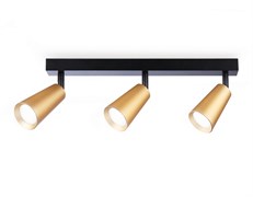 Ambrella Светильник накладной TA13151/3 BK/GD черный/золото GU10/3 max 12W 445*60*130 TA13151 Ambrella Светильник накладной TA13151/3 BK/GD черный/золото GU10/3 max 12W 445*60*130 TA13151