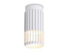 Ambrella Накладной светильник со сменной лампой TN51672 WH белый GU10 D60*120 TN51672 Ambrella Накладной светильник со сменной лампой TN51672 WH белый GU10 D60*120 TN51672