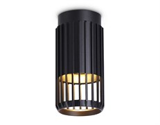 Ambrella Накладной светильник со сменной лампой TN51674 BK черный GU10 D60*120 TN51674 Ambrella Накладной светильник со сменной лампой TN51674 BK черный GU10 D60*120 TN51674