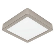 Eglo 900593 Накладной светильник диммируемый FUEVA 5, 11W (LED), 3000K, L160, B160, H28, сталь, матовый никель / пластик, белый 900593 Eglo 900593 Накладной светильник диммируемый FUEVA 5, 11W (LED), 3000K, L160, B160, H28, сталь, матовый никель / пластик, белый 900593