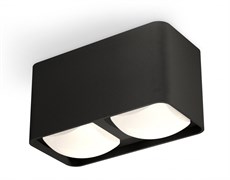 Ambrella Комплект накладного светильника с акрилом XS7851022 SBK/FR черный песок/белый матовый MR16 GU5.3 (C7851, N7756) XS7851022 Ambrella Комплект накладного светильника с акрилом XS7851022 SBK/FR черный песок/белый матовый MR16 GU5.3 (C7851, N7756) XS7851022