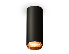Ambrella Комплект накладного светильника XS6343005 SBK/PYG черный песок/золото желтое полированное MR16 GU5.3 (C6343, N6124) XS6343005 Ambrella Комплект накладного светильника XS6343005 SBK/PYG черный песок/золото желтое полированное MR16 GU5.3 (C6343, N6124) XS6343005