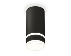 Ambrella Комплект накладного светильника с акрилом XS8162005 SBK/FR черный песок/белый матовый GX53 (C8162, N8445) XS8162005 Ambrella Комплект накладного светильника с акрилом XS8162005 SBK/FR черный песок/белый матовый GX53 (C8162, N8445) XS8162005