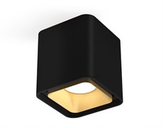 Ambrella Комплект накладного светильника XS7841004 SBK/SGD черный песок/золото песок MR16 GU5.3 (C7841, N7704) XS7841004