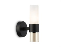 Ambrella Светильник настенный LH55106 BK/FR/TI черный/белый матовый/янтарь E14 max 40W 130*100*225 LH55106