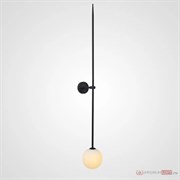 ImperiumLoft Настенный светильник LINES Ball 150 Black 178055-26