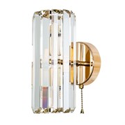 Arte Lamp A1049AP-2GO SANTORINI Светильник настенный, золото/хрусталь A1049AP-2GO Arte Lamp A1049AP-2GO SANTORINI Светильник настенный, золото/хрусталь A1049AP-2GO