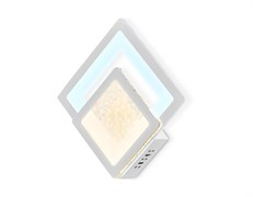 Ambrella Настенный светодиодный светильник FA426 WH белый 3000K+6400K 25W 270*270*60 FA426 Ambrella Настенный светодиодный светильник FA426 WH белый 3000K+6400K 25W 270*270*60 FA426