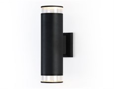 Ambrella Светильник уличный настенный архитектурный ST3821/2 BK/CL черный/прозрачный IP54 GU10/2 max 35W 310*90*160 ST3821 Ambrella Светильник уличный настенный архитектурный ST3821/2 BK/CL черный/прозрачный IP54 GU10/2 max 35W 310*90*160 ST3821