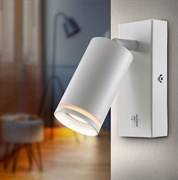 ЭРА Светильник настенный ЭРА WL19 WH GU10 MR16 IP20 белый Б0056361 ЭРА Светильник настенный ЭРА WL19 WH GU10 MR16 IP20 белый Б0056361