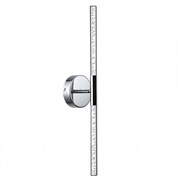 Odeon Light 4370/10WL HIGHTECH ODL23 107 хром полированный/акрил с пузырьками Настенный св-к IP20 LED 10W 315Лм 3000K SPARKY 4370/10WL