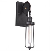 Lussole LOFT Металл Черный /  Без плафона Светильник настенный E27 60W LSP-9126