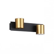 Lumion 6532/11WL LEDIO LN23 029 чёрный, латунь Настенный светильник LED 11W 3000K 390Лм 220V FLINT 6532/11WL