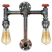 Lussole LOFT Металл Серый /  Без плафона Светильник настенный E27 60W LSP-9192