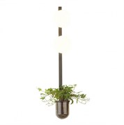 Odeon Light 4681/2WA ODL20 625 черный/белый Настенный светильник E14 2*40W 220V FLOWER 4681/2WA
