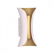 Odeon Light 3886/6WG ODL20 177 белый/золотистый/металл Настенный светильник LED 4000K 6W 220V IP54 KRISTA 3886/6WG Odeon Light 3886/6WG ODL20 177 белый/золотистый/металл Настенный светильник LED 4000K 6W 220V IP54 KRISTA 3886/6WG
