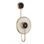 Odeon Light 4312/5WL MIDCENT ODL22 125 светлый/черный мрамор/черный металл Настенный светильник IP20 LED 5W 391Лм 3000K NAXOS 4312/5WL Odeon Light 4312/5WL MIDCENT ODL22 125 светлый/черный мрамор/черный металл Настенный светильник IP20 LED 5W 391Лм 3000K NAXOS 4312/5WL