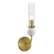 ST LUCE SL1244.301.01 Светильник настенный латунь/прозрачный E14 1*40W SL1244.301.01