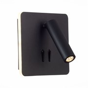 ST Luce SL1586.431.01 Светильник настенный Черный LED 1*9W 3000K Lm Ra>80 IP20 L-xW140xH140 170-240V SL1586.431.01 ST Luce SL1586.431.01 Светильник настенный Черный LED 1*9W 3000K Lm Ra>80 IP20 L-xW140xH140 170-240V SL1586.431.01