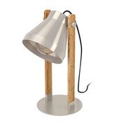 Eglo 43953 Настольная лампа CAWTON, 1X40W (E27), H380, сталь, дерево, коричневый 43953