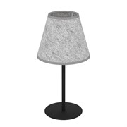 Eglo 43986 Настольная лампа ALSAGER, 1X40W (E27), H395, сталь, черный / фетр, серый 43986