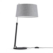 Maytoni Modern Bergamo Черный и Хром Настольная лампа 1xE27 60W MOD613TL-01B Maytoni Modern Bergamo Черный и Хром Настольная лампа 1xE27 60W MOD613TL-01B
