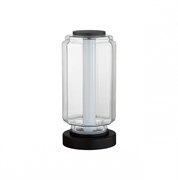 Odeon Light 5409/10TL HIGHTECH ODL_EX24 черный/прозрачный/металл/стекло/акрил Настольная лампа LED 10W 3000K 700Лм JAM 5409/10TL