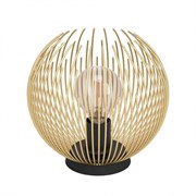 Eglo 900168 Настольная лампа VENEZUELA, 1x40W(E27), сталь, черный, золотой 900168