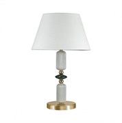 Odeon Light 4861/1TC CLASSIC ODL_EX22 41 золотой/раноцветн.керамика/абажур Настольная лампа E27 1*60W 4861/1TC CANDY 4861/1TC