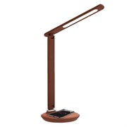 Ambrella Светодиодная настольная лампа с беспроводной зарядкой DE522 BR коричневый LED 3000-6400K 8W DE522