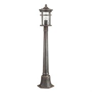 Odeon Light 4044/1F ODL18 711 черный/патина Уличный светильник, 103см IP44 E27 60W 220V VIRTA 4044/1F