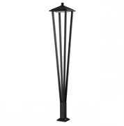 Odeon Light 6655/12GA NATURE ODL24 черный/металл Уличный  светильник IP65 LED 12W 4000K AC85-265V BEARITZ 6655/12GA