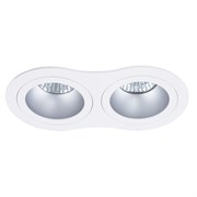 Arte Lamp A2161PL-2WH ALKES Точечный светильник встраиваемый, белый/серебро A2161PL-2WH Arte Lamp A2161PL-2WH ALKES Точечный светильник встраиваемый, белый/серебро A2161PL-2WH