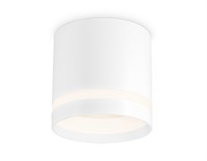 Ambrella Накладной точечный светильник GX53 с акрилом TN5371 WH белый GX53 D82*80 TN5371