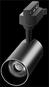Jazzway Прожектор светодиодный трековый PTR 0708  8w 4000K 24° BL (чёрный) IP40 .5022157