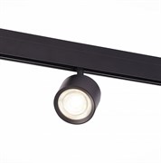 ST Luce ST353.436.06 Магнитный трековый светильник Черный LED 1*6W 3000K 560Lm Ra>80 36° IP20 L120xW81xH138 48V ST353.436.06