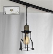 Lussole LOFT Металл Черный / бронзовый Металл трековый светильник однофазный E27 60W LSP-9610-TAW