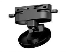 Ambrella Крепеж трековый скрытый поворотный A2526 SBK черный песок D80*H55mm (для корпуса D60mm) A2526 Ambrella Крепеж трековый скрытый поворотный A2526 SBK черный песок D80*H55mm (для корпуса D60mm) A2526