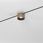 Elektrostandard Mini Magnetic Трековый светильник 5W 3000K (латунь/черный) 85206/01 a067278 Elektrostandard Mini Magnetic Трековый светильник 5W 3000K (латунь/черный) 85206/01 a067278