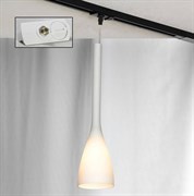 Lussole S.R.L Металл Никель /  Стекло трековый светильник однофазный E14 40W LSN-0106-01-TAW