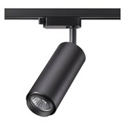 Novotech 370414 NT19 187 черный трековый светильник IP20 GU10 50W 220V PIPE 370414 Novotech 370414 NT19 187 черный трековый светильник IP20 GU10 50W 220V PIPE 370414