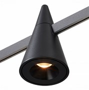 ST LUCE ST813.406.05 Магнитный трековый светильник FARM Черный LED 1*5W 3000K 325Lm Ra90 60 IP20 D70xH115 180-240V ST813.406.05