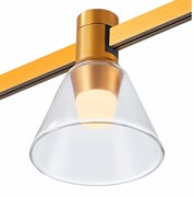 ST LUCE ST814.206.03 Магнитный трековый светильник FARM Золотистый LED 1*3W 3000K 89Lm Ra90 120 IP20 D90xH102 180-240V ST814.206.03