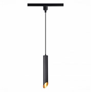 ST LUCE ST152.416.01 Светильник трековый Черный GU10 1*50W  IP20 D60xH400 220V Без ламп ST152.416.01