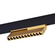 ST LUCE ST805.236.12 Магнитный трековый светильник Золотистый LED 1*12W 3000K 450Lm Ra>90 36° IP20 L220xW22xH117 48VV ST805.236.12 ST LUCE ST805.236.12 Магнитный трековый светильник Золотистый LED 1*12W 3000K 450Lm Ra>90 36° IP20 L220xW22xH117 48VV ST805.236.12